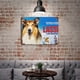 thumbnail image 4 of Cartel Metálico Decorativo Desmarcar Lassie 20x30 cm, 4 of 6
