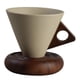thumbnail image 4 of Taza De Café De Cerámica Con Platillo, Taza De Capuchino Para El Té De La Tarde, Oficina, Cacao S, 4 of 5
