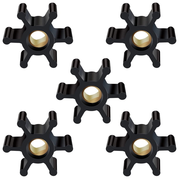 Paquete de 5 impulsores de repuesto para bomba de utilidad, impulsor compatible con bombas de transferencia de agua, compatible con los modelos Trupow PAS-30 y PDS-30, Vanshly