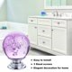 thumbnail image 2 of IEIK 10 Piezas Perillas Redondas de Cristal Morado para Gabinetes 30MM, 2 of 6