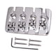 thumbnail image 1 of columpio de puente de silla de guitarra para piezas de bajos eléctricos de 4 cuerdas, 1 of 4