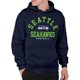 thumbnail image 1 of Sudadera con capucha Junk Food Seattle Seahawks Classic Logo XL, 1 of 4