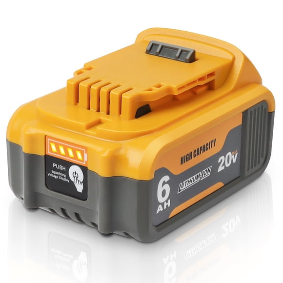 Batería de Repuesto waitley 20V 6.0Ah para Herramientas Dewalt 20V