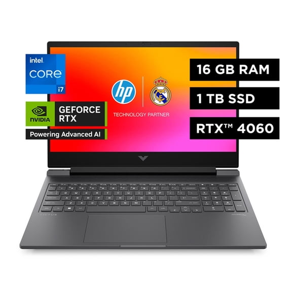 Notebook VICTUS 16-r1015la 16.1" FHD Intel Core i7 16GB 1TB RTX 4060 Plateado