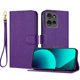 thumbnail image 1 of Funda Cartera para Motorola Moto Edge 50 Tarjetero Soporte Magnético y Correa Morado, 1 of 5