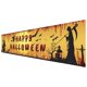thumbnail image 2 of 98''x18 '' Feliz Halloween Banner Eventos Cementerio Decoración Bandera Colgante Estilo E, 2 of 5