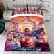 thumbnail image 4 of Crisis en Tierras Infinitas Conjunto de sábanas temático, trío de piezas, cómodo y amigable con la piel, diseño único, regalo de decoración para el hogar para familiares, amigos y fans,135cm *200cm, 4 of 6