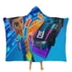 thumbnail image 1 of Hot Wheels Manta Capa con Capucha Anti-Bolitas, Manta de Lana Ártica Suave, Manta Portátil de Felpa Ligera y Lujosa, Poncho para Siesta en Casa y Oficina, 100*130cm, 1 of 6