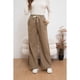 thumbnail image 1 of Pantalón Mujer Bolsillo Botones Pierna Ancha Wide Leg Cotele 7130, 1 of 4