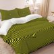 thumbnail image 1 of 3pcs Psychedelic Art Dynamic Spiral Theme Bedding Set Duvet Cover and Pillowcase Set Soft and Comfortable, 1 of 5