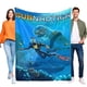 thumbnail image 1 of Subnautica anti-pilling, suave, ligera, esponjosa y acogedora de lujo para hogar y cocina – Perfecta para niños y adultos,130X150cm, 1 of 6
