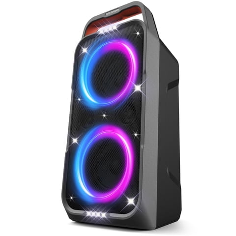 Altavoz Bluetooth Foxdawn Portátil De 240 W Con Espectáculo De Luces Led