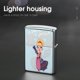 thumbnail image 4 of Mi bella genio-theme Copper Metal Lighter Shell, Premium Replacement Refillable Lighter Case with Durable Metal Construction, Compatible with Zippo and Most Standard Lighter Models, 4 of 6