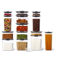Juego De Recipientes Para Almacenamiento De Alimentos Rubbermaid Brilliance, 14 Piezas
