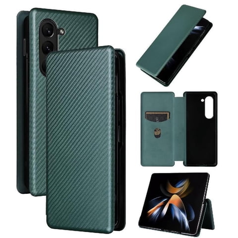 Funda Flip Para Foxdock Samsung Galaxy Z Fold 5 - Funda Magnética De Negocios, Funda Protectora Delgada