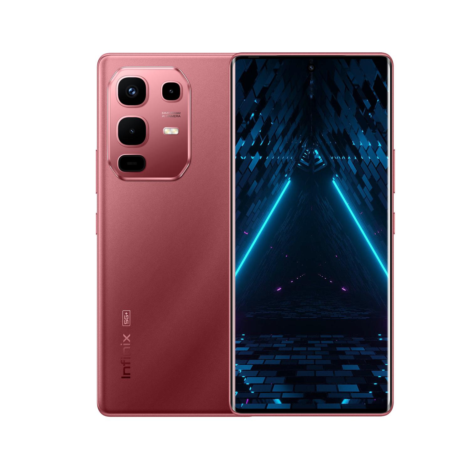 Smartphone Infinix Note 50S 5G+ Rojo Dual Sim 256+8 (+8Gb Expandible)