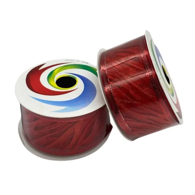 Genérico - Pack 2 Cintas De Navidad Diseños Varios Copos Nieve Navidad 2025