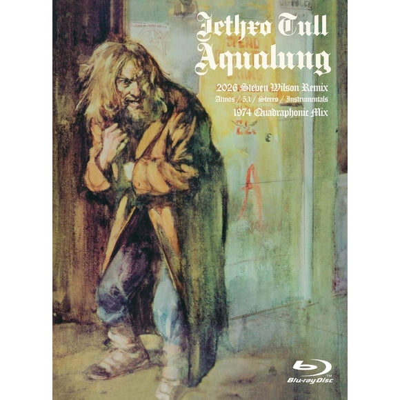 DVD Parlophone Aqualung Atmos 5.1 Remix Estéreo