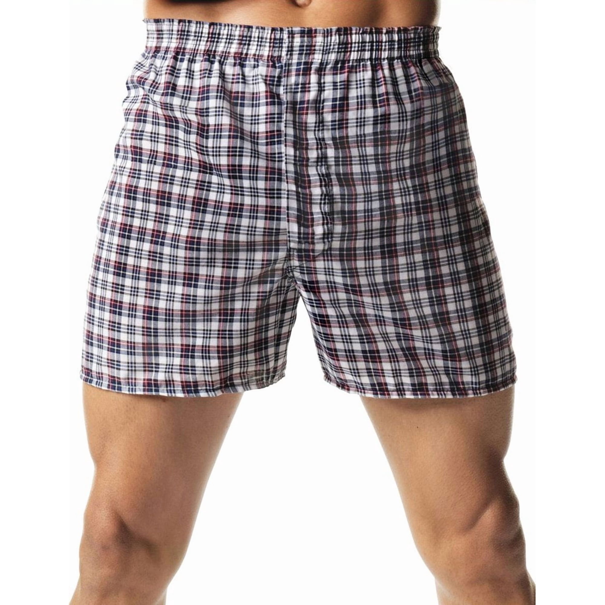 Boxers Hanes Sin Etiqueta Para Hombre Con Cintura Expuesta, Paquete De 5