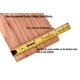 thumbnail image 2 of Regla CenterPoint 2,5 cm x 30 cm con marcas de dieciseisavos, 2 of 2