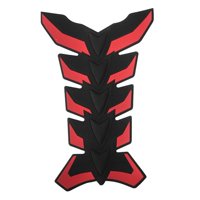 Ioensy - Almohadilla Protectora Genérica Para Tanque De Gasolina De Motocicleta, Pegatina Universal Para Tanque De Motocicleta, Color Rojo