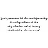 Rienda Libre Graphics - Decomural Dance Love Sing Motivational Ws-15877