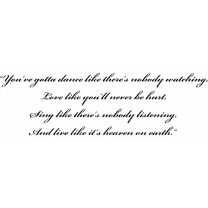 Rienda Libre Graphics - Decomural Dance Love Sing Motivational Ws-15877