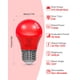 thumbnail image 2 of Bombilla LED ORALUCE roja de 5 W, 450 lúmenes, base E26, equivalente a 40 W, paquete de 6, 2 of 9