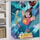 thumbnail image 5 of Steven Universe-theme 4-Piece Shower Curtain Set with Rugs, Waterproof Bathroom Decor Set Includes Bath Mat, U-Shaped Rug, Toilet Lid Cover and Curtain with Hooks, 5 of 6