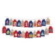 thumbnail image 5 of 24 Bolsas Reutilizables Para Calendario De Adviento De Navidad, Para Decorar Fiestas, De Arpillera, De Lino Rojo Y Azul., 5 of 5