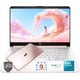 thumbnail image 1 of Laptop HP de 14 pulgadas en oro rosa, Windows 11, procesador Intel, 4 GB de RAM, 1 of 9