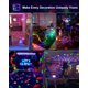 thumbnail image 5 of Luces de fiesta Luditek, paquete de 4 unidades, activadas por sonido con mando a distancia, 5 of 6