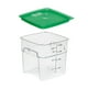 thumbnail image 1 of Recipiente Graduado Cuadrado Policarbonato 4 Lts Y Tapa Verde, 1 of 4