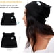 thumbnail image 3 of Invierno Beanie Hats para mujeres Gato Ear Tejido a punto Beanie Cute Gato Skull Hat Caliente Slouchy Beanies para mujeres, Negro, One Size, 3 of 6