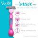 thumbnail image 2 of Máquina de Afeitar Mujer Gillette Venus Suave Con 3 Hojas, 4 Un, 2 of 6