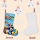 thumbnail image 3 of Calcetín de Navidad Desmarcar Mickey Mouse Lino Blanco 54x38 cm, 3 of 5