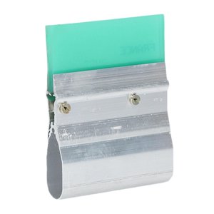 Magideal - Escobilla De Goma Para Tinta De Serigrafía, Herramienta Manual Reutilizable, Ligera, Con Durómetro 75, Mango De Aluminio Para Uso Industrial. 10 Cm X 95 Cm