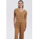 thumbnail image 1 of Polera Mujer Abotonada Con Textura Beige, 1 of 4