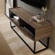 thumbnail image 2 of Rack Tv 55" Home Design Legno Negro Mate, 2 of 4