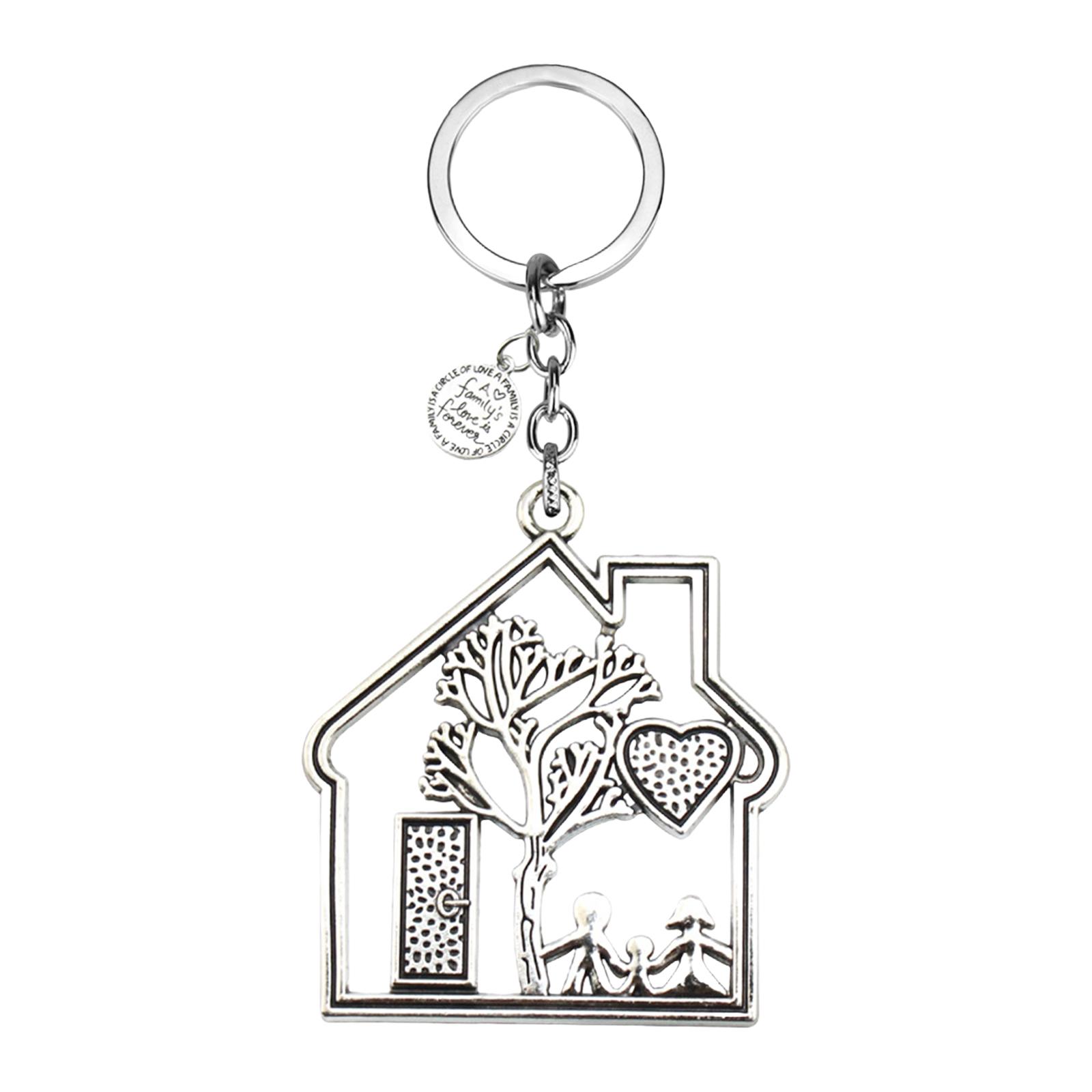 Bothyi - Llavero De Casa Familiar De Metal Para Regalos De Cumpleaños, Accesorios Para Bolsos De Mujer Y Hombre
