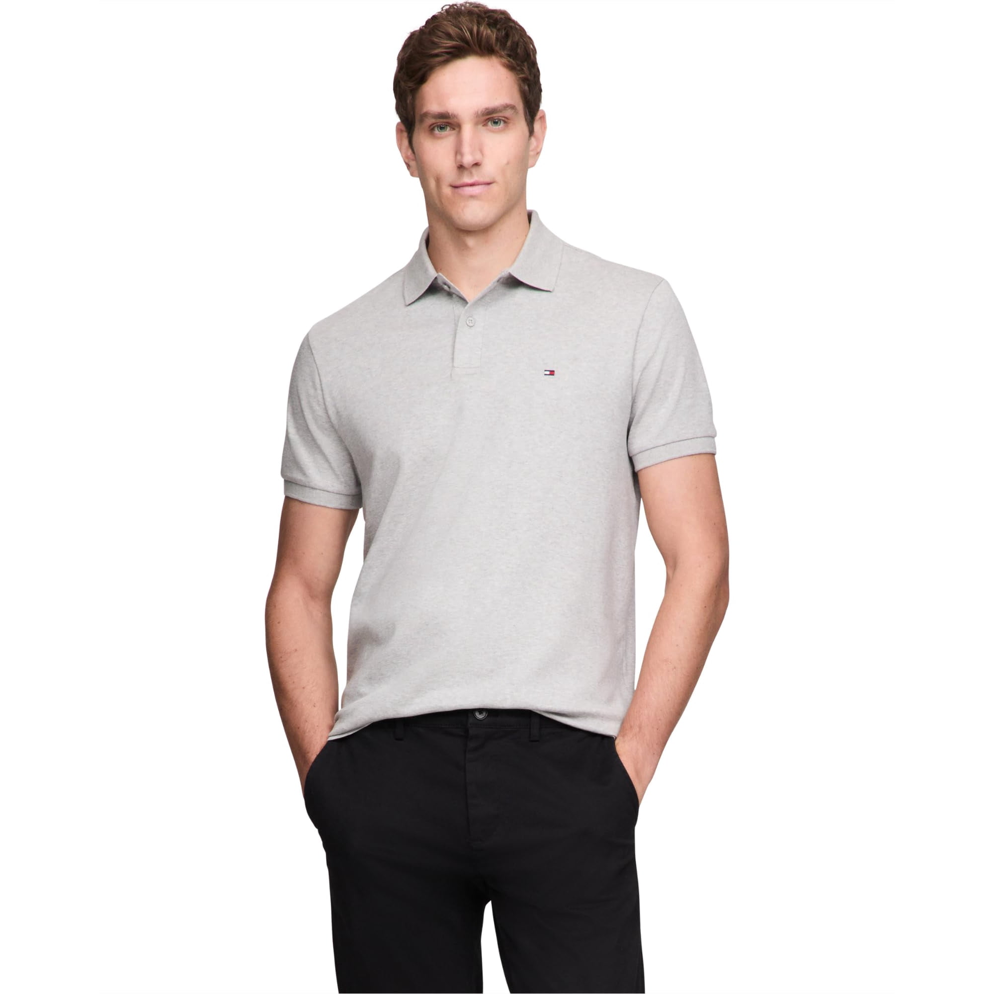 Polo Tommy Hilfiger De Algodón Líquido Regular Para Hombre