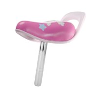 Ioensy - Sillín De Bicicleta Infantil Con Cojín Para Bicicletas De 12 A 16 Pulgadas, Color Rosa