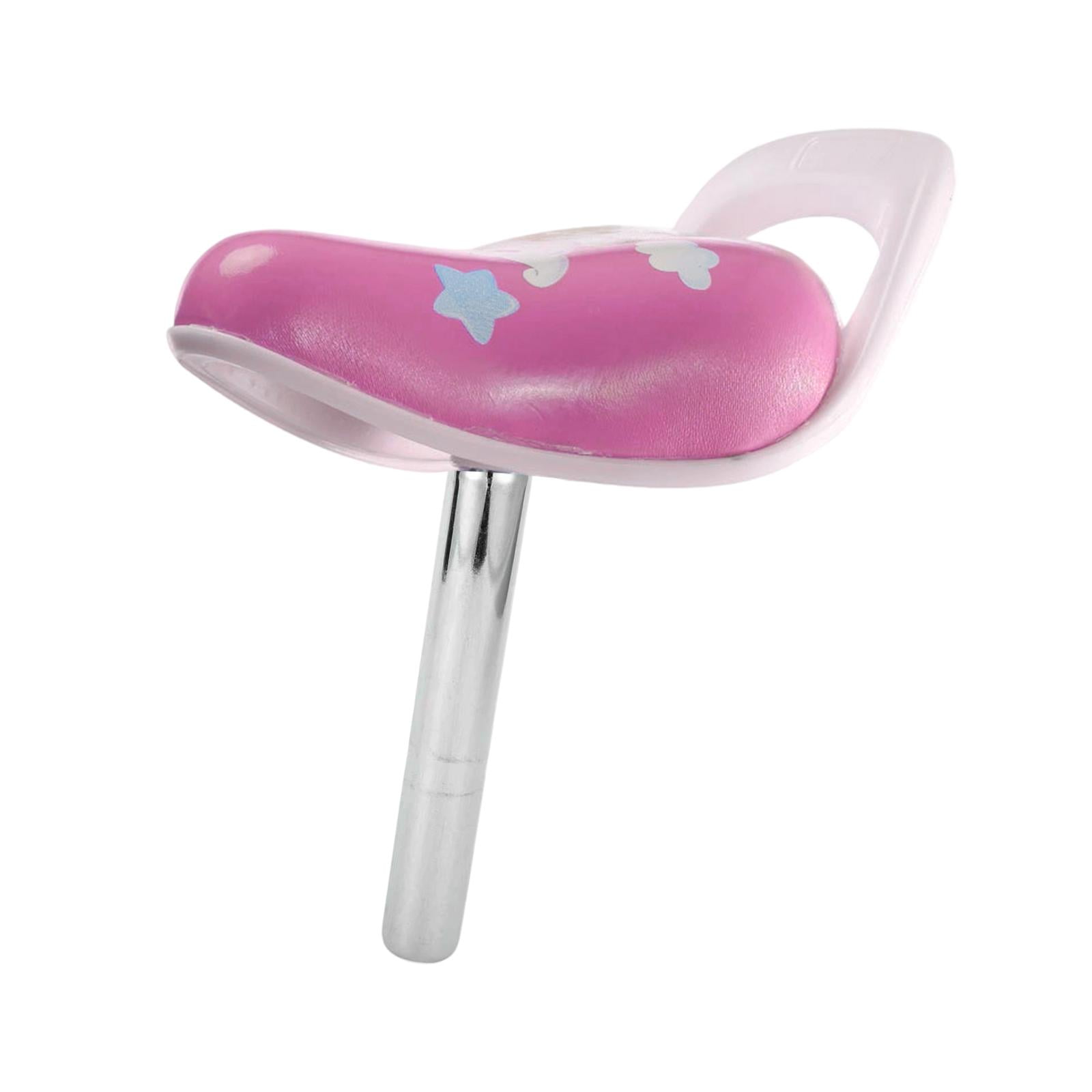 Ioensy - Sillín De Bicicleta Infantil Con Cojín Para Bicicletas De 12 A 16 Pulgadas, Color Rosa