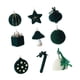 thumbnail image 2 of 9 Piezas De Bolas De Navidad Para Decorar El árbol De Navidad Para Fiestas En Interiores Y El Hogar, 2 of 3