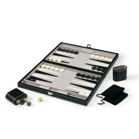 Mainstreet Classics By Gld Products - Set De Juego De Mesa De Backgammon Mainstreet Classics De 15 Pulgadas
