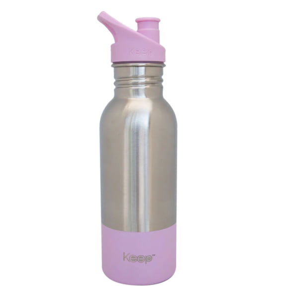 Botella Metálica Keep 600ml Acero Inoxidable Rosa - PS