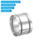 thumbnail image 4 of Conector de Conducto de 5.9" Uxcell, 1 Juego de Acoplamiento de Conducto de Hierro Galvanizado Acoplador de Ventilación Acoplamiento de Tubería de Secadora, 4 of 6