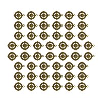 Bothyi - 50 Uds. De Dijes En Forma De Brújula, Colgantes 3D Para Pulsera, Collar, Regalo De Graduación, Color Bronce