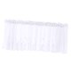 thumbnail image 2 of Encaje Bordado Voile Cortina Transparente Cenefa Niveles Blanco 137x61cm, 2 of 5