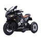 thumbnail image 1 of Moto Eléctrica Infantil 3 Ruedas Turbo 6v Gsx Negra, 1 of 5